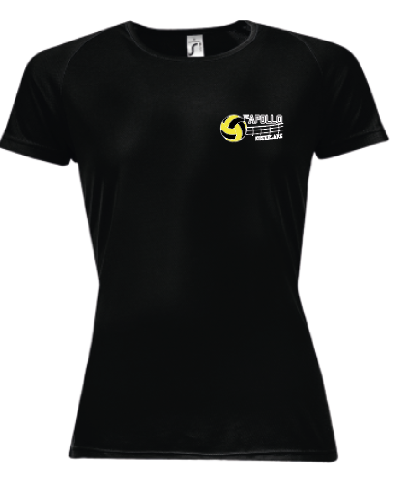 Sporty shirt dames dry-fit zw