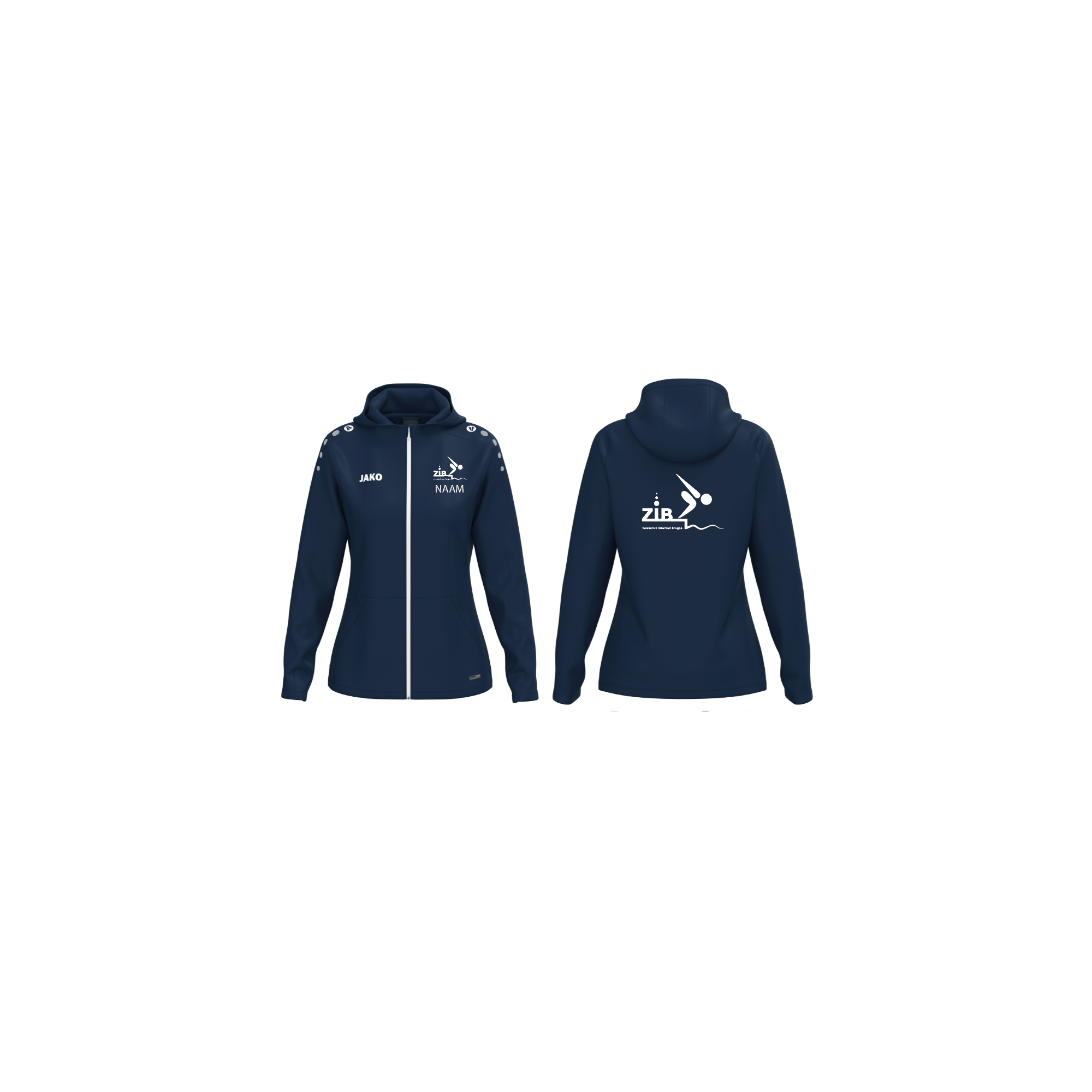 Jako DAMES hoodie fullzip