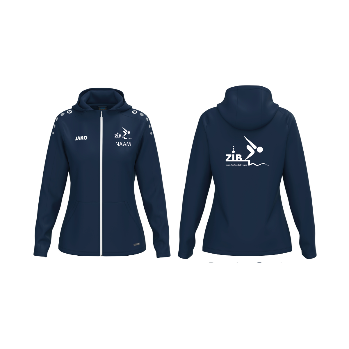 Jako DAMES hoodie fullzip