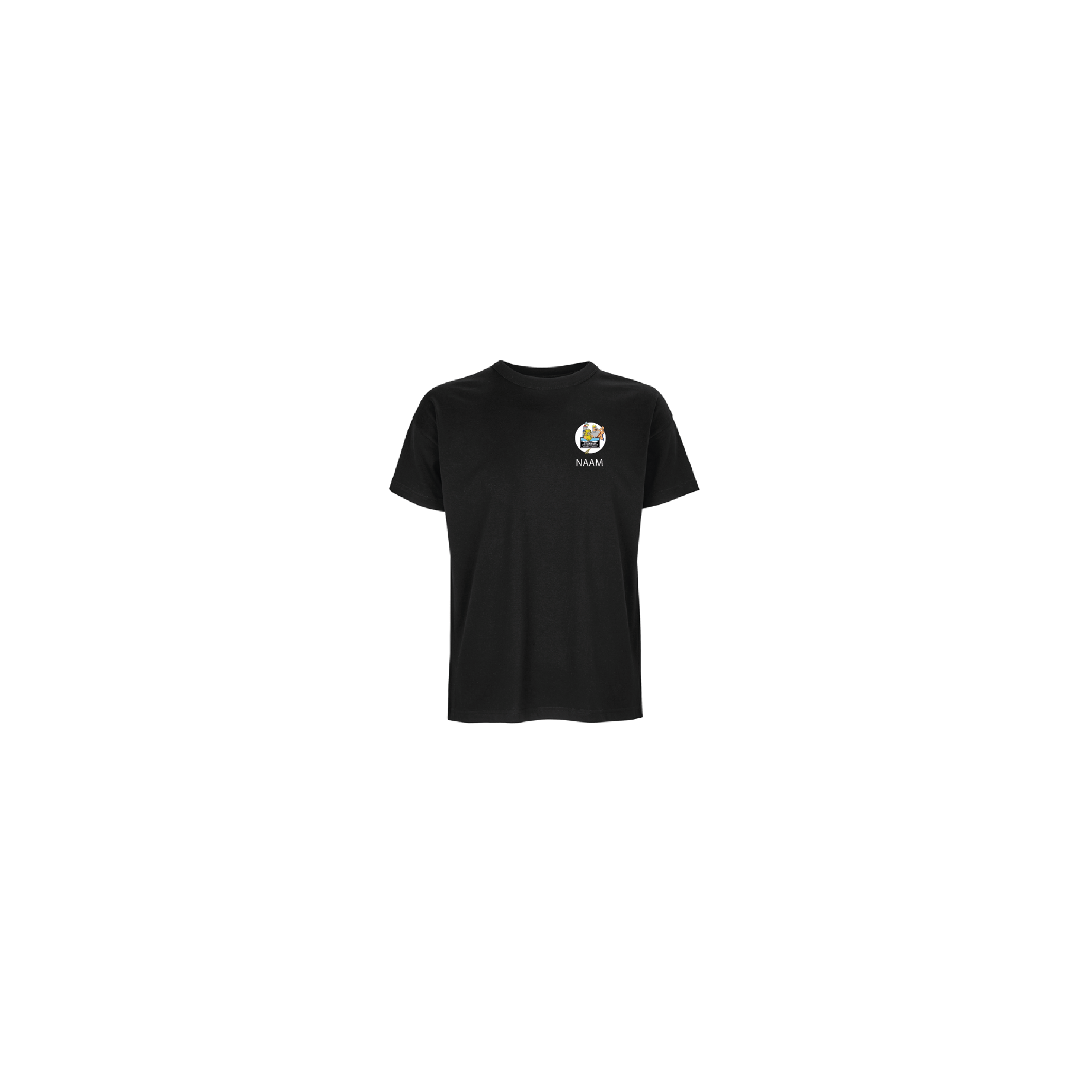 Oversize t-hirt-heren