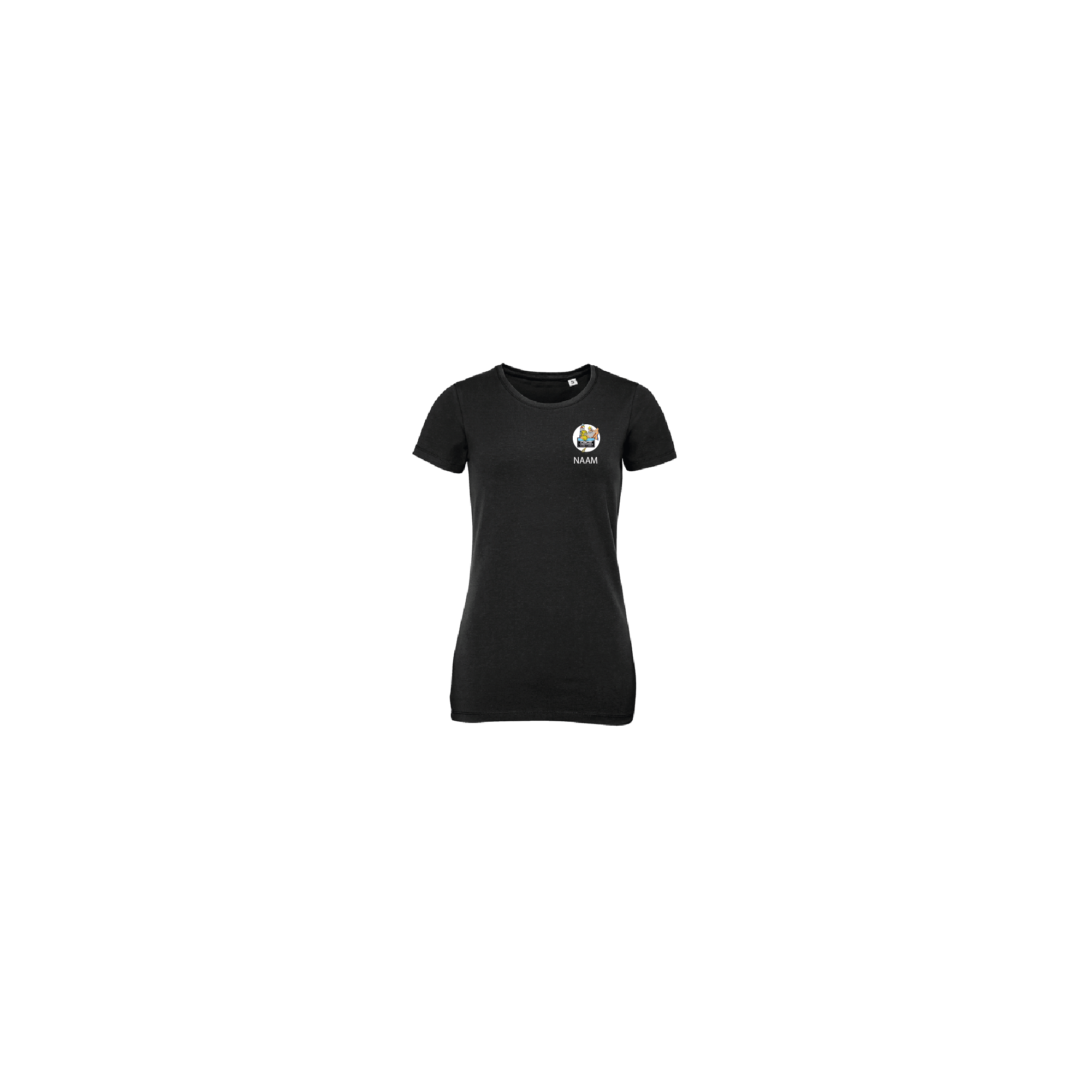Stretch T-shirt-dames