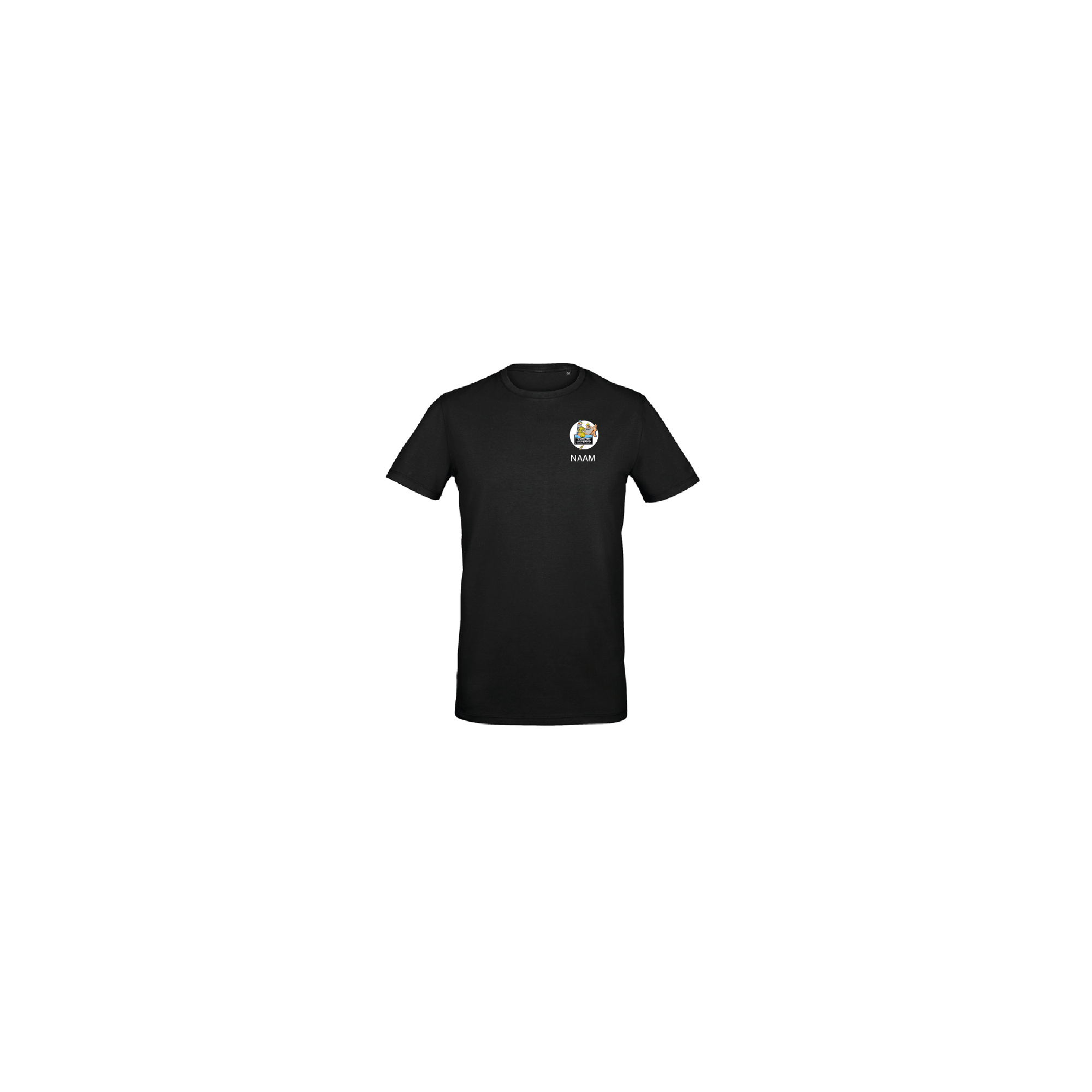 Stretch T-shirt-heren