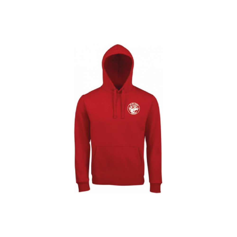 Red Sharks-kids hooded sweater(Condor-rood)