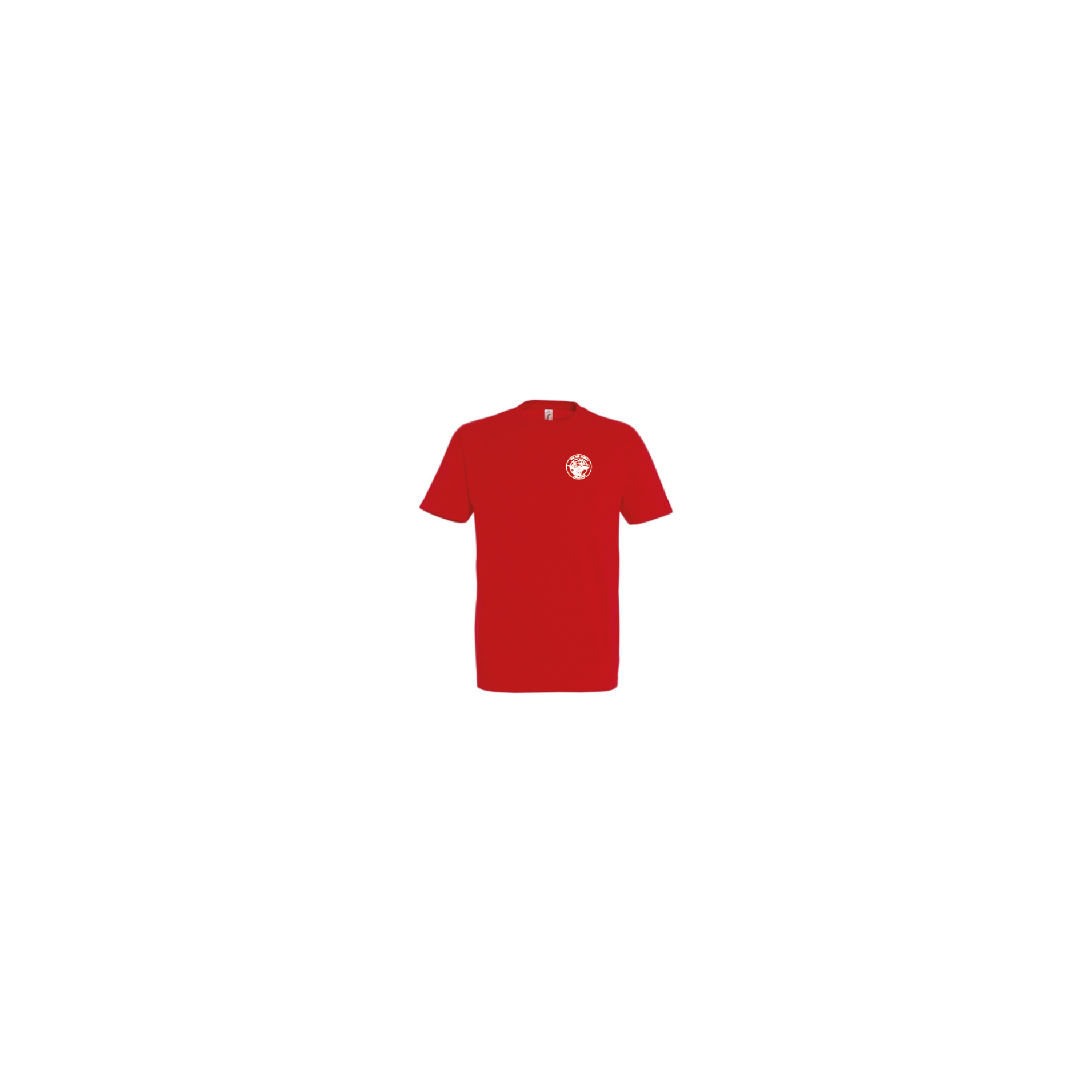 Red Sharks- heren club t-shirt (Imperial-rood)