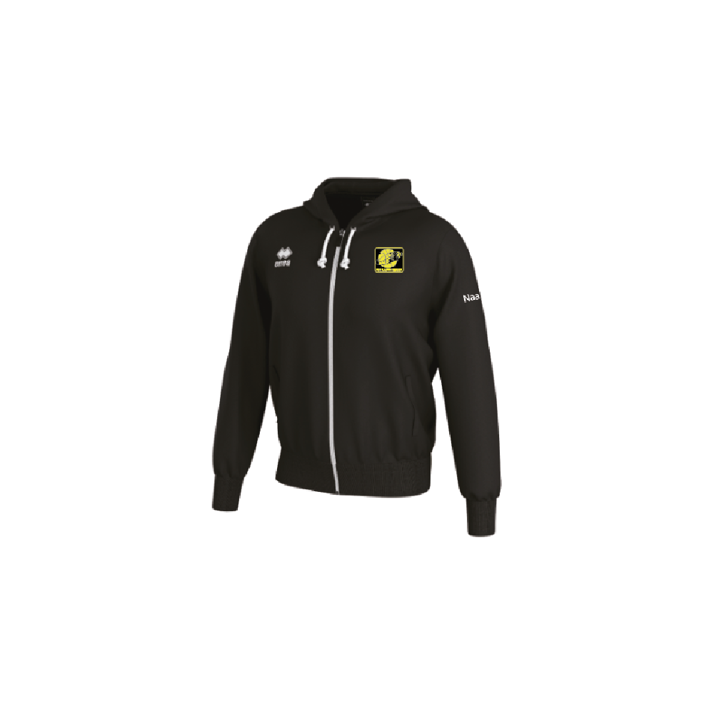 BBC Racing Brugge Bears-Erreà Jacob fullzip hoodie-zwart