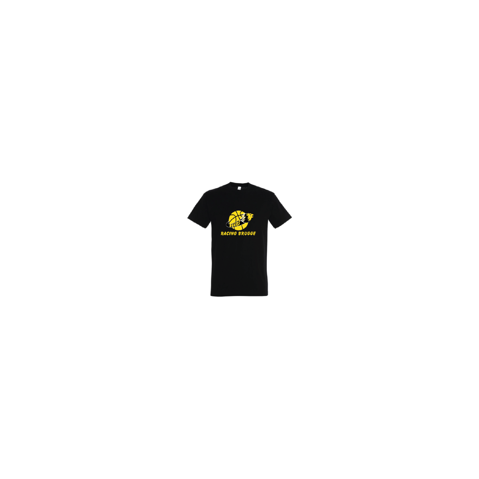 BBC Racing Bears-warming-up club t-shirt zwart