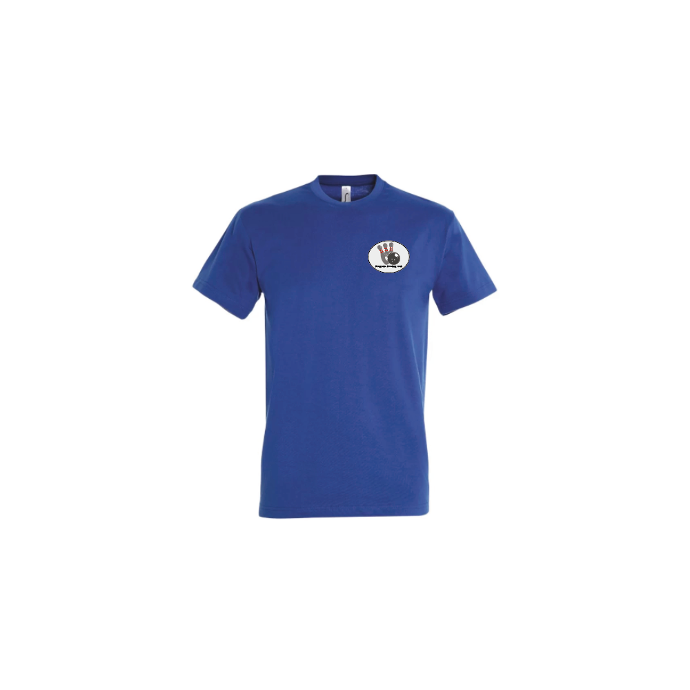 T-shirt ronde hals-kon.Blauw