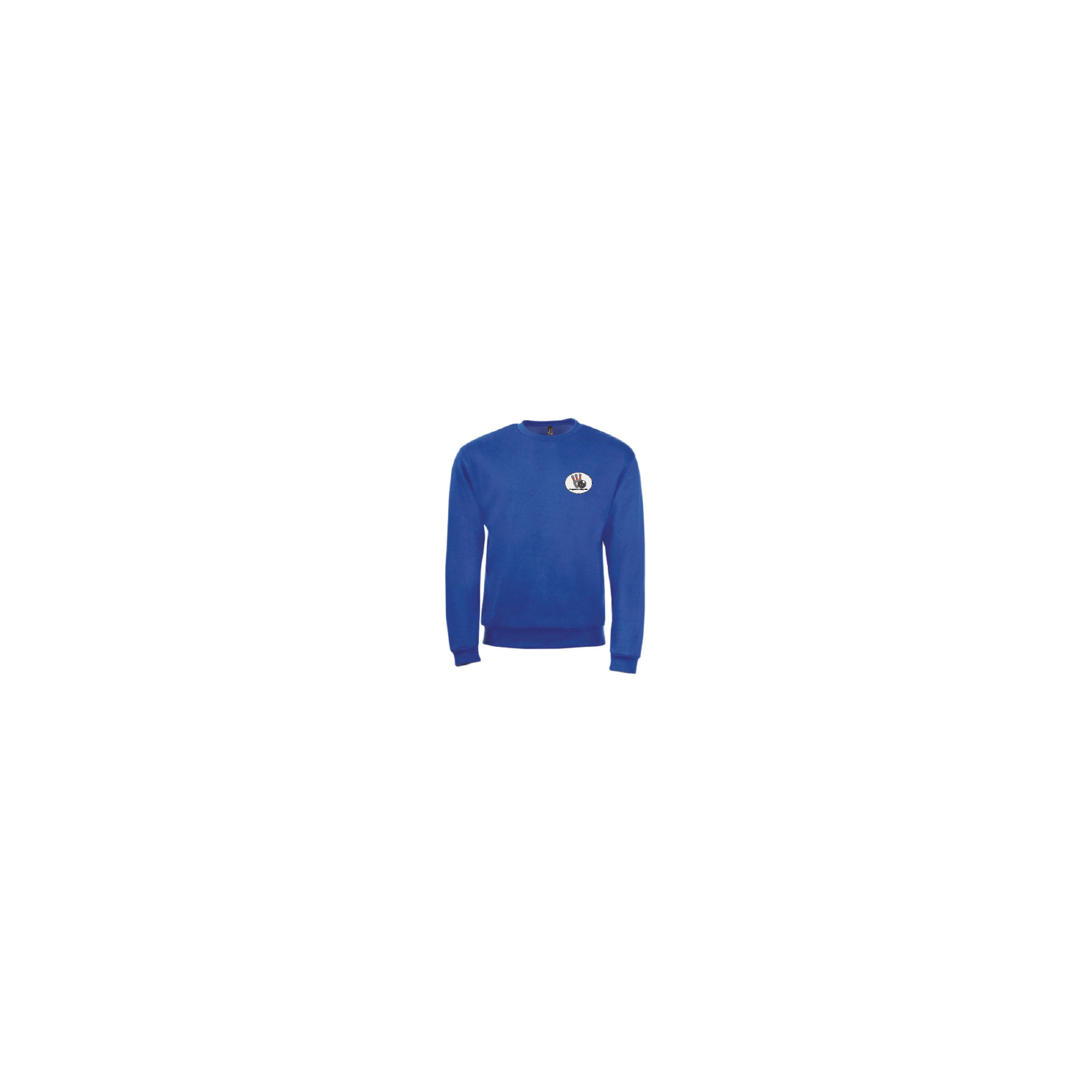 Sweatshirt-Spider-kon.Blauw