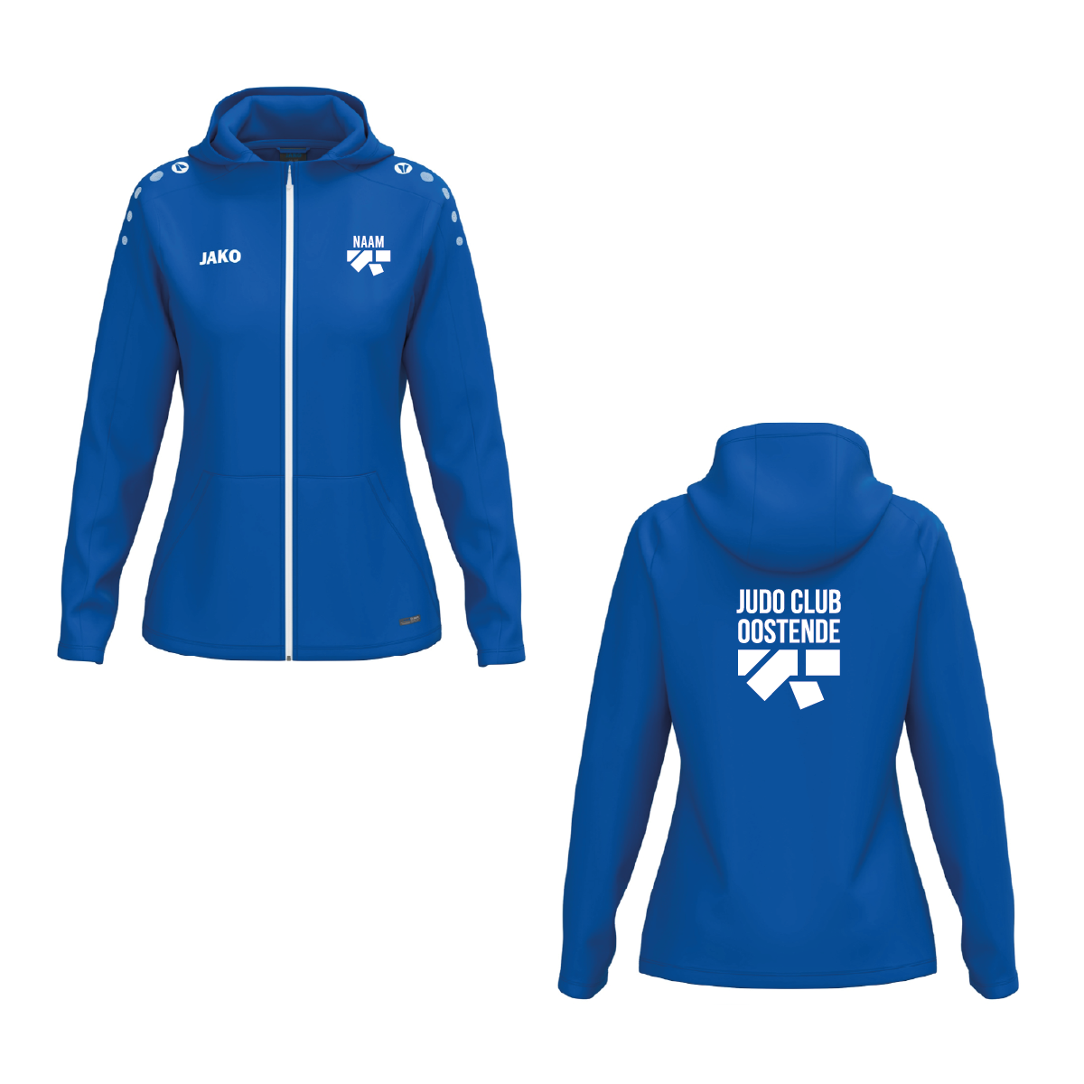 Jako Dames trainingsvest met kap