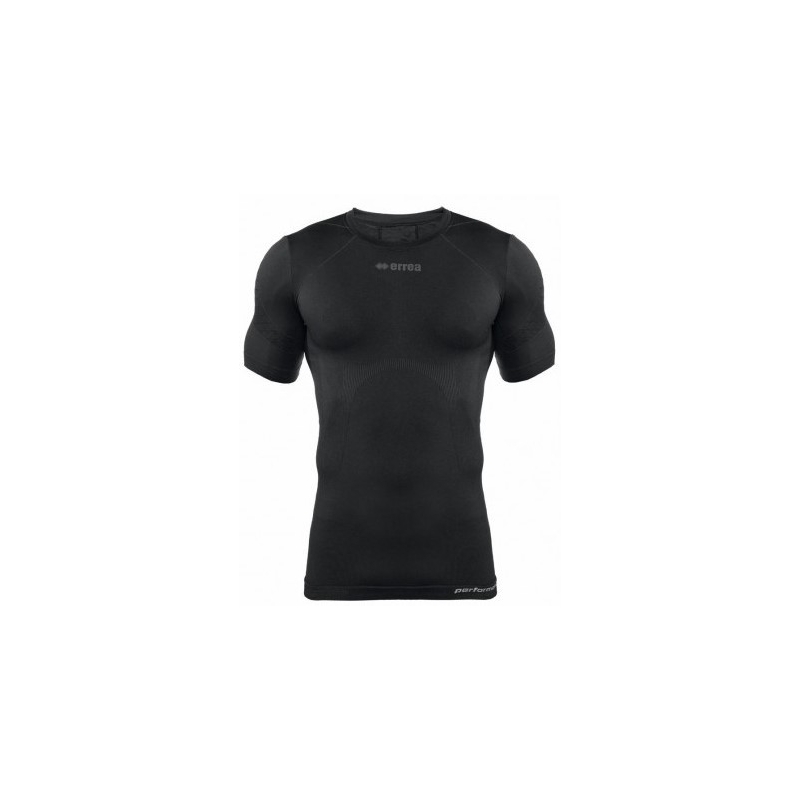 Erreà David 3D shirt SS- zwart -SMD Running