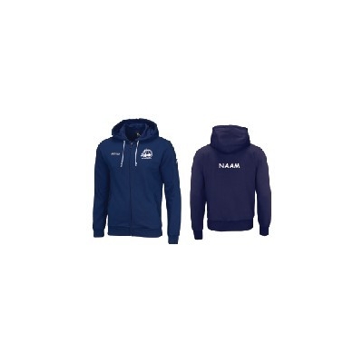 Erreà Wire navy hooded sweater full zip  KIDS Basket Sijsele