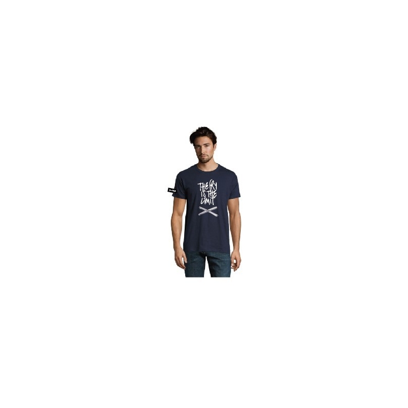 Kjell&Yane t-shirt men-navy -The Fry is the Limit