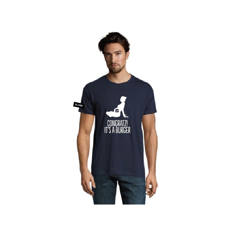 Yane&Kjell t-shirt men-navy -Congratulations