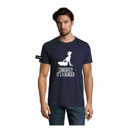 Yane&Kjell t-shirt men-navy -Congratulations