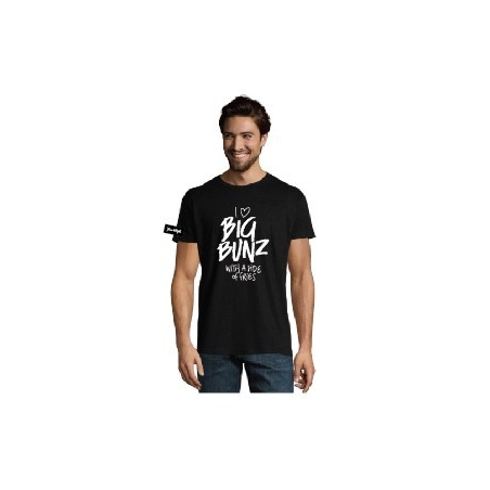 Yane&Kjell t-shirt men-zwart -Big Bunz