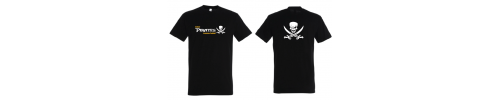 Ostend Pirates - t-shirt 190gr heren - zwart