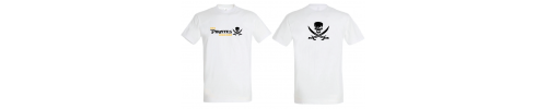 Ostend Pirates - t-shirt 190gr  - wit