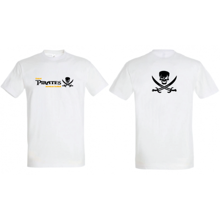 Ostend Pirates - t-shirt 190gr  - wit