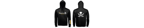 Ostend Pirates - hooded sweater Spencer- zwart