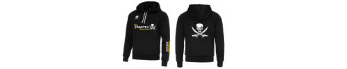 Erreà Jonas hoody -zwart Ostend Pirates