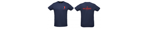 KHCB T-shirt heren/kids- navy - dry fit
