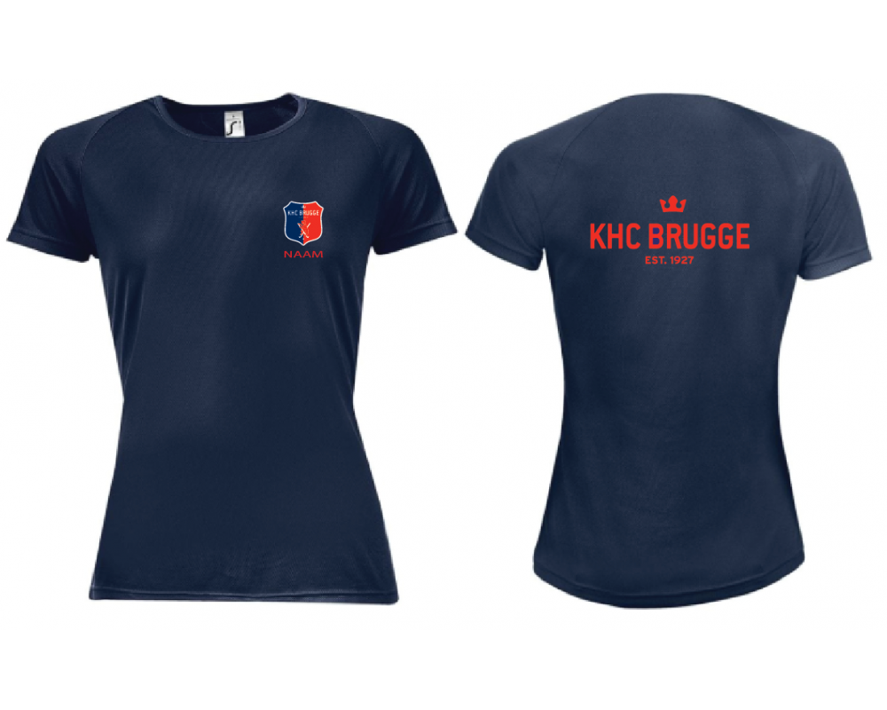 KHCB T-shirt dames - navy -...