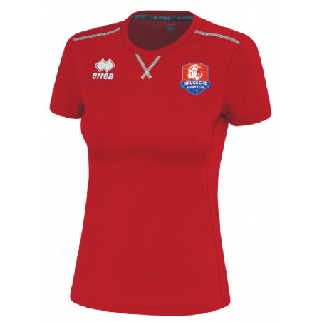 Brugsche Rugby-Marion dry-fit dames shirt (rood)