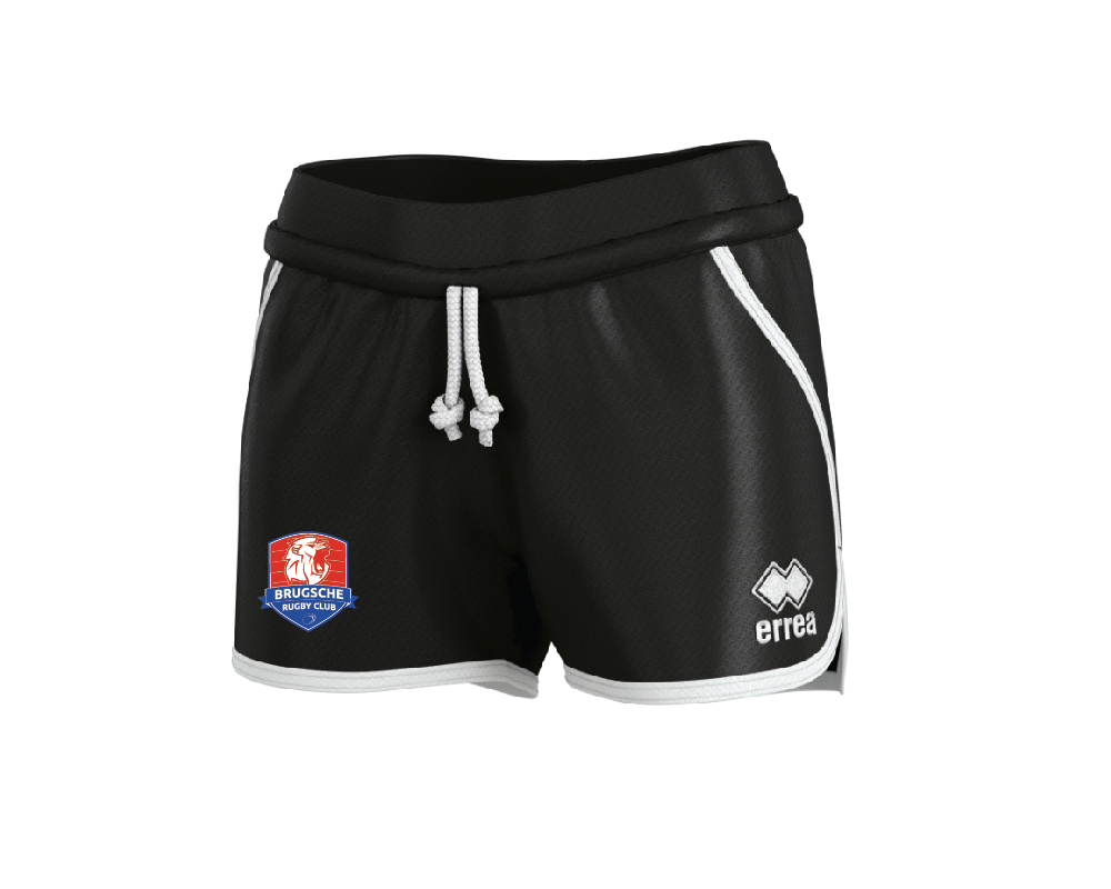 Brugsche Rugby- Emma fitness short (zwart)