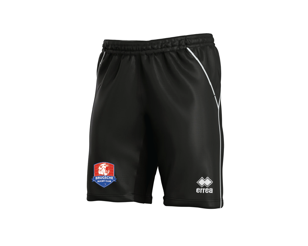 Brugsche Rugby-Ivan fitness short (zwart)