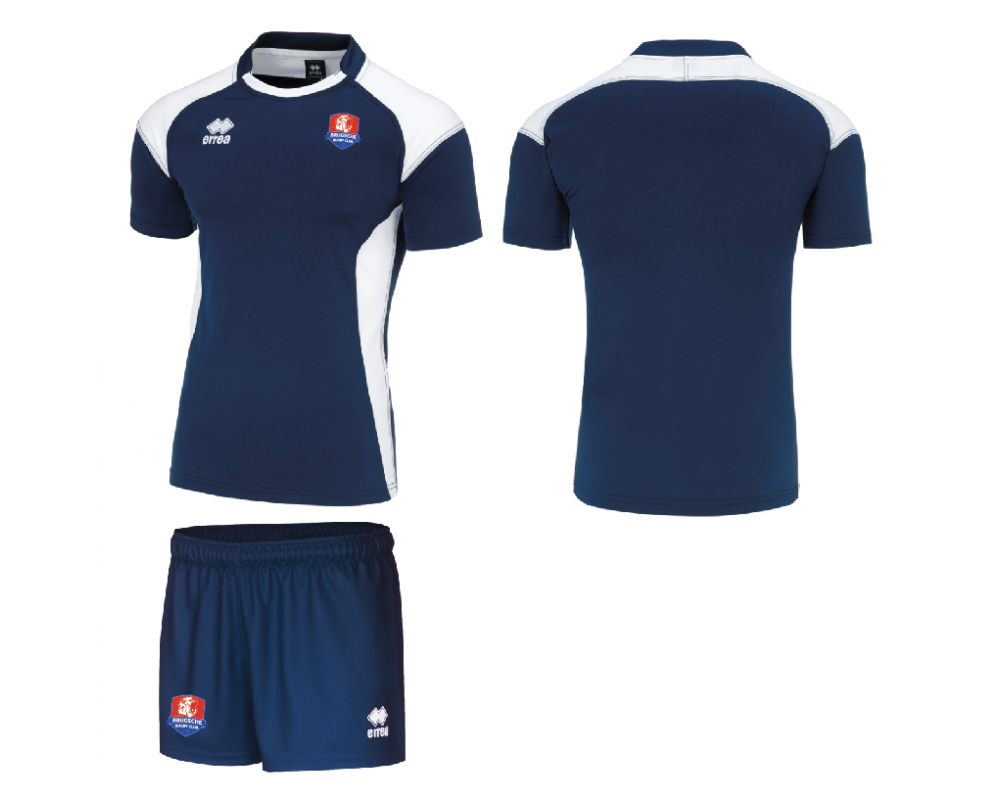 Erreà Skarlet/Brest set (navy/wit)