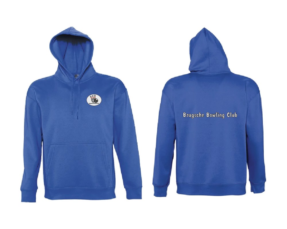 Hooded sweat-Snake-kon.Blauw