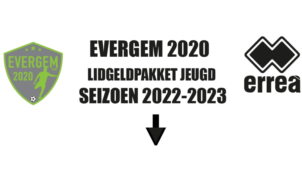 EVERGEM 2020 - JEUGDPAKKET